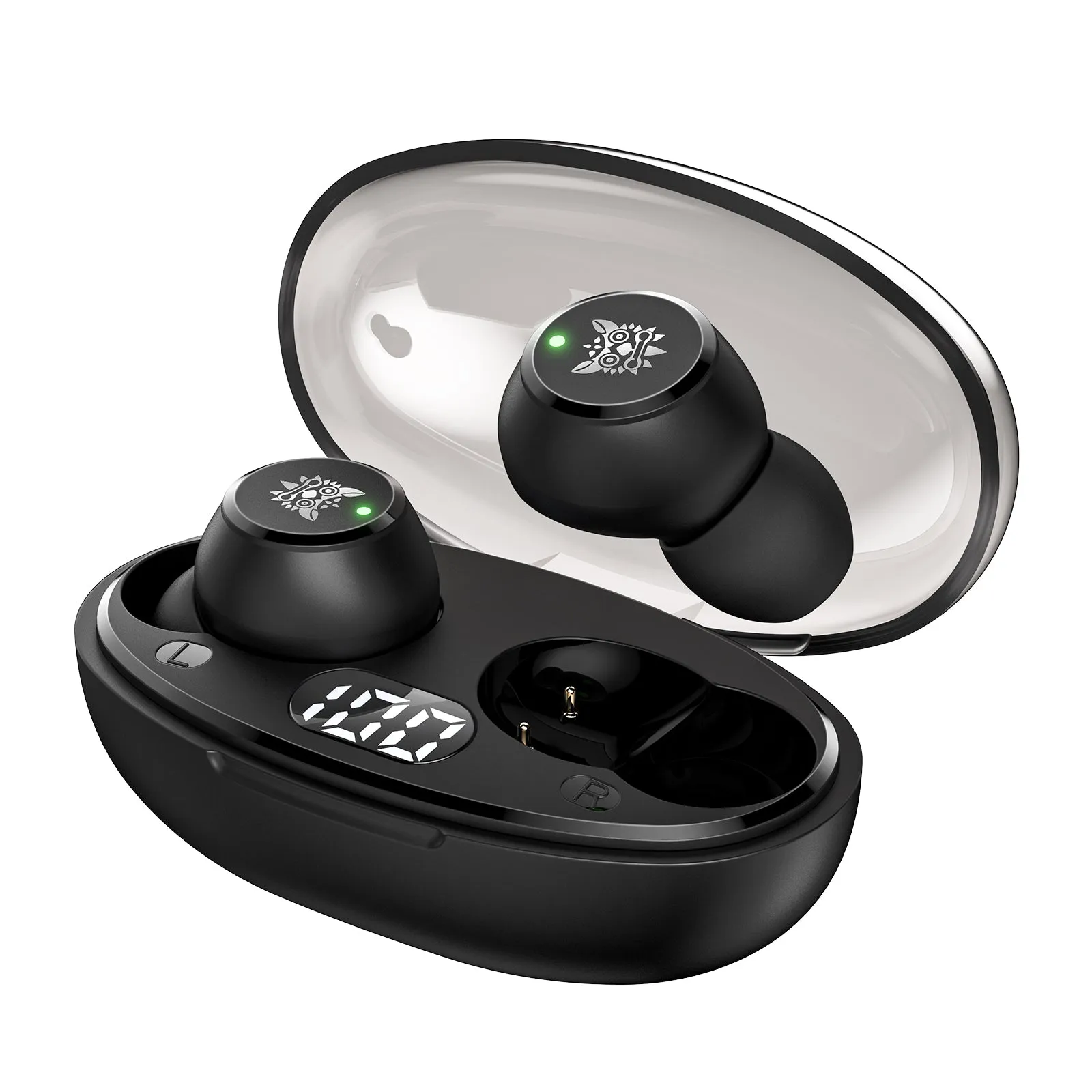 ONIKUMA T305 TWS Wireless Bluetooth V5.3 Earbuds, Digital Display Noise Reduction Fast Charging Earphone