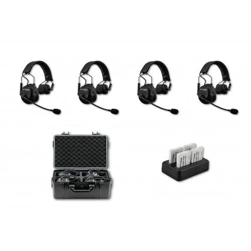 Pro Intercom Wireless Communication Package - 4 User