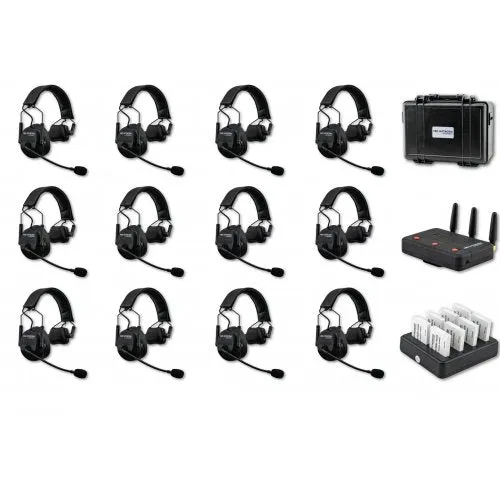 Pro Intercom Wireless Communication Package - 9 User