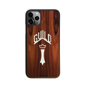 Santos Rosewood & Guild Chesterfield Pearl Logo | iPhone Case