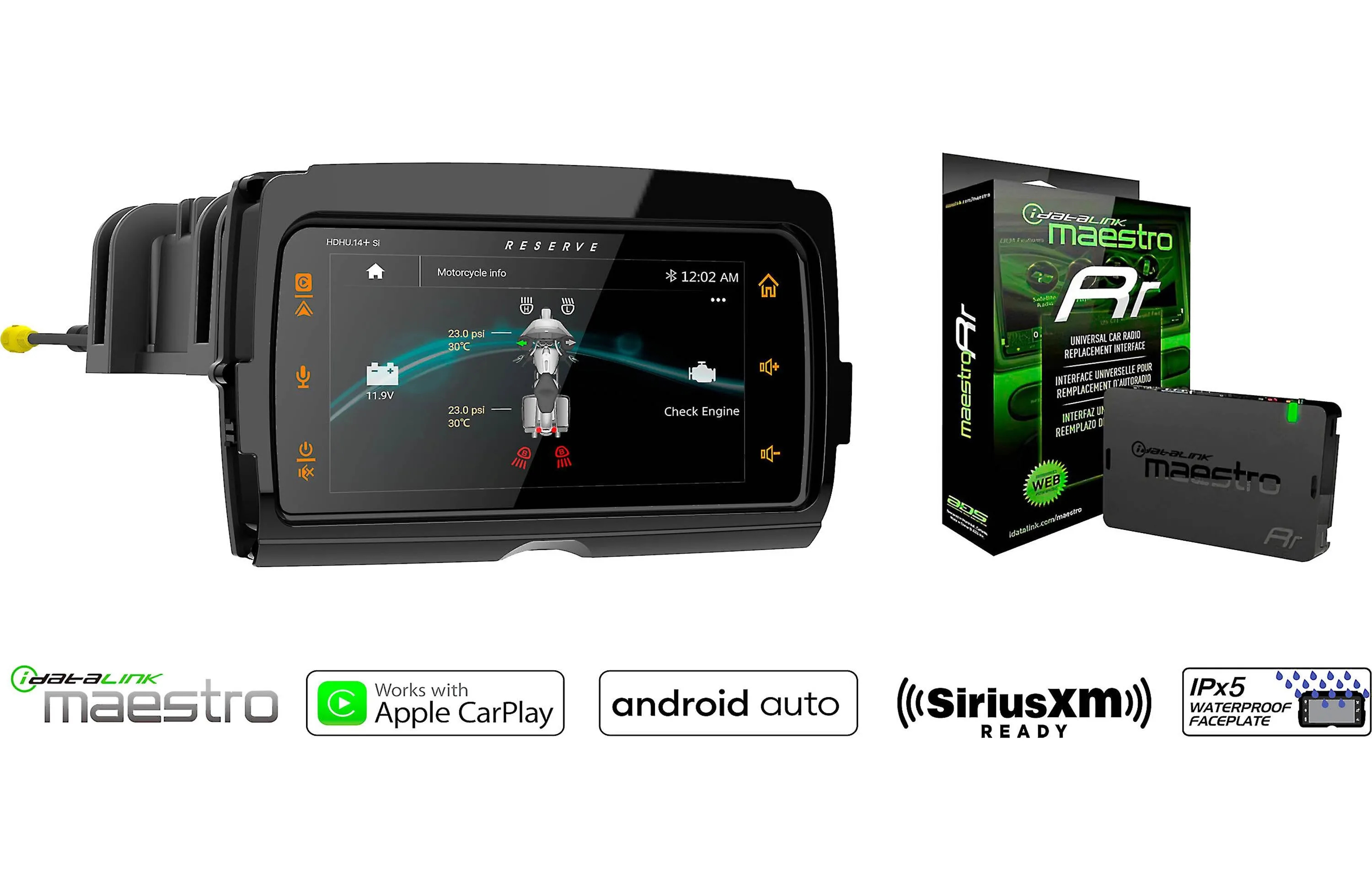 Soundstream HDHU.14si V1 Plug-n-Play Upgrade for 2014  Harley Davidson Touring