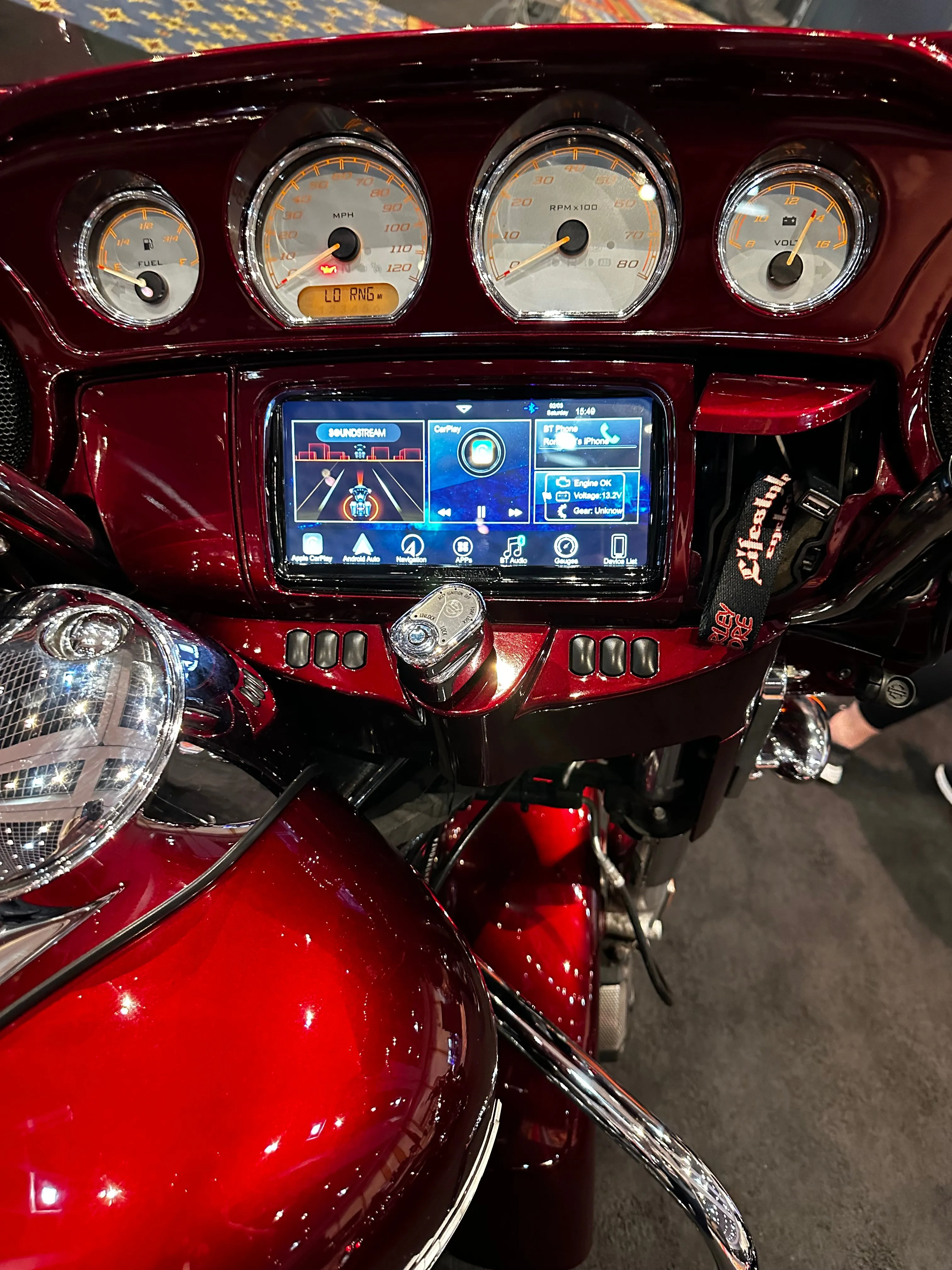 Soundstream V2 Headunit Plug-n-Play Upgrade for 2014  Harley Davidson Touring - In Stock!