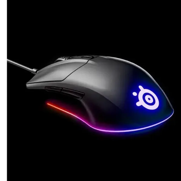 Steelseries Rival 3 RGB 6 Button Wired Gaming Mouse