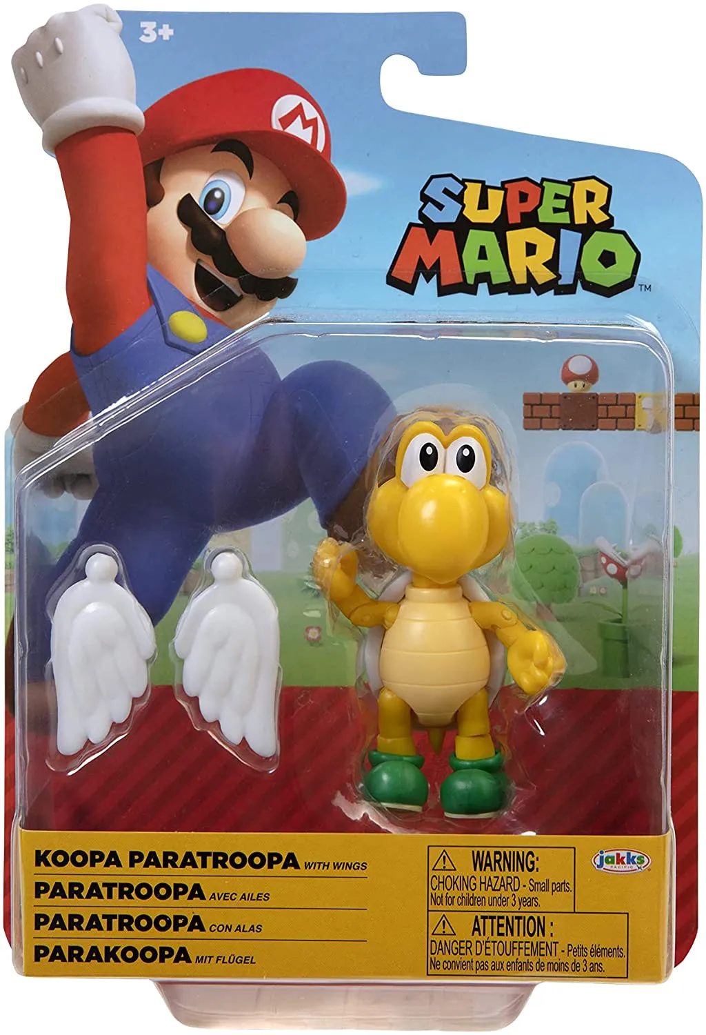 SUPER MARIO Action Figure 4 Inch Assortment - Green para Koopa Troopa, Luigi, Bro, Yoshi and more