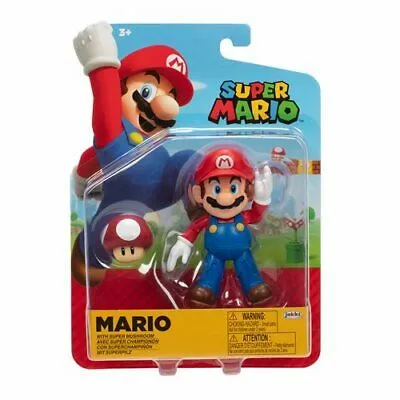 SUPER MARIO Action Figure 4 Inch Assortment - Green para Koopa Troopa, Luigi, Bro, Yoshi and more