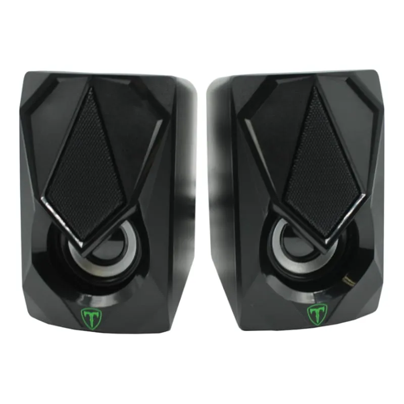 T-Dagger T-Tgs500 2 X 3W|3.5Mm|Rgb Speakers - Black