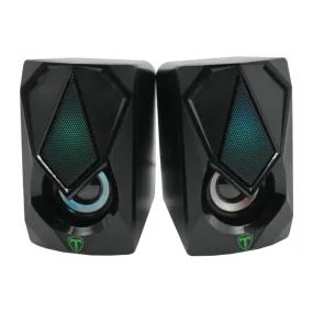 T-Dagger T-Tgs500 2 X 3W|3.5Mm|Rgb Speakers - Black