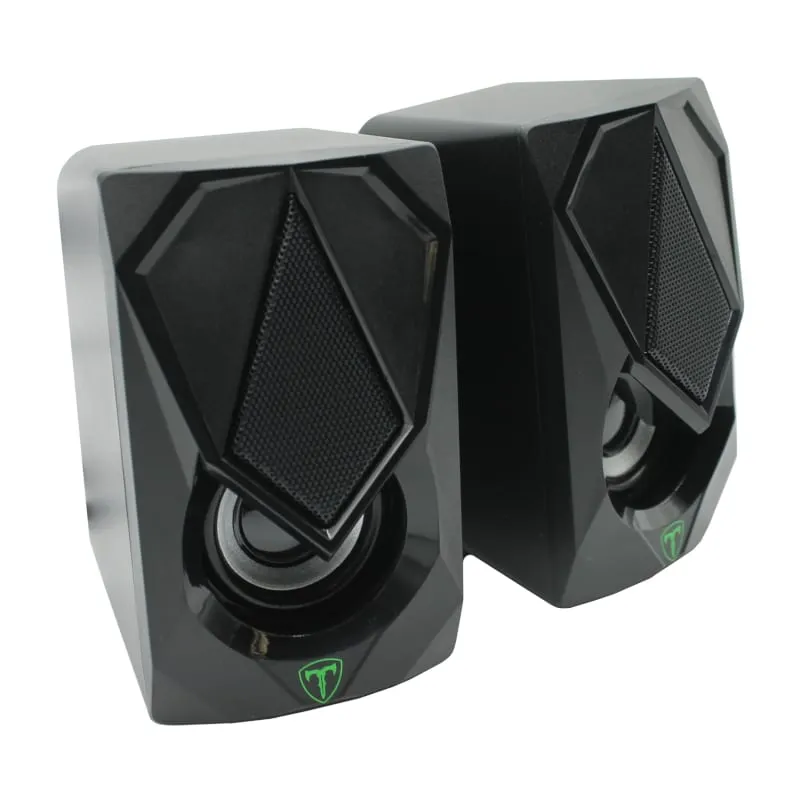 T-Dagger T-Tgs500 2 X 3W|3.5Mm|Rgb Speakers - Black