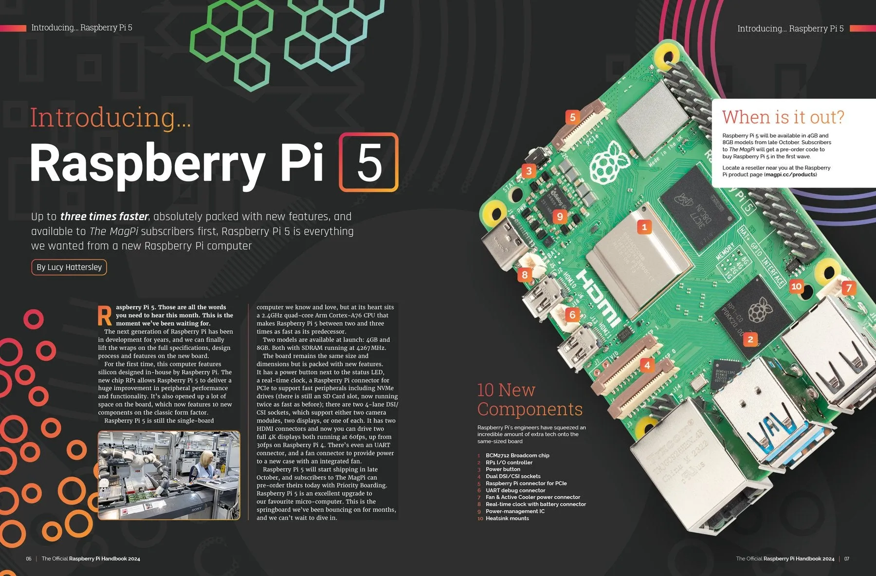 The Official Raspberry Pi Handbook: Astounding projects with Raspberry Pi computers: 2024