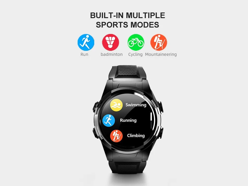 Touch Screen Earphones Sport Smartwatch