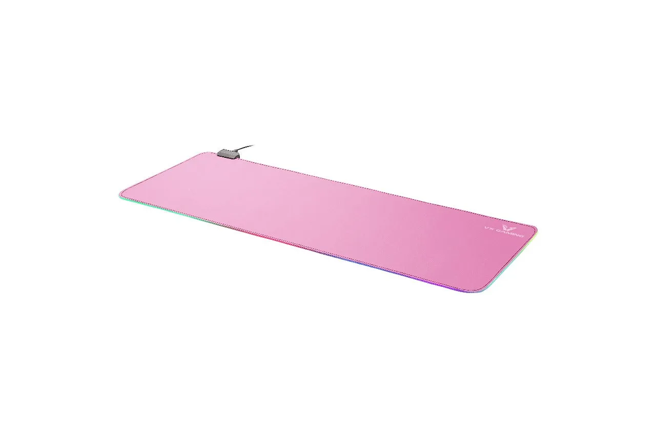 Volkano VX Gaming Mythic RGB Mousepad - Pink