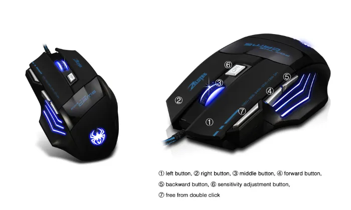 ZELOTES T-80 Gaming Mouse